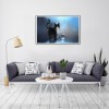 Black Cat - Full Round Diamond - 60x40cm