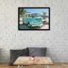 Bus - Full Square Diamond - 40x30cm