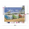 Bus - Full Square Diamond - 40x30cm