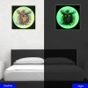Cat DIY Diamond  Cartoon Luminous Wall Sticker