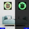 Cat DIY Diamond  Cartoon Luminous Wall Sticker