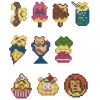 DIY Cartoon Animal Full Drill Round Diamond  Stickers