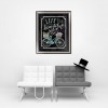 Blackboard - Partial Round Diamond - 25x30cm