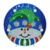 DIY Snowman  Special Shaped Diamond  LED Lamp