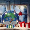 DIY Snowman  Special Shaped Diamond  LED Lamp
