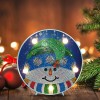 DIY Snowman  Special Shaped Diamond  LED Lamp