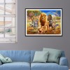 Animals  - Full Round Diamond - 40x30cm