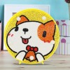 DIY LED Diamond Painting Full Drill Coon Animal Home  Night Lamp