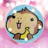 DIY LED Diamond Painting Full Drill Coon Animal Home  Night Lamp