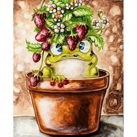 Animal - Full Round Diamond - 40x30cm