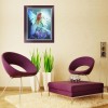 Butterfly Girl - Partial Round Diamond - 30x40cm