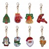 8pcs DIY Cartoon Full Drill Special Shaped Diamond Fashion Keychain