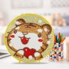DIY LED Diamond Painting Full Drill Coon Animal Home  Night Lamp