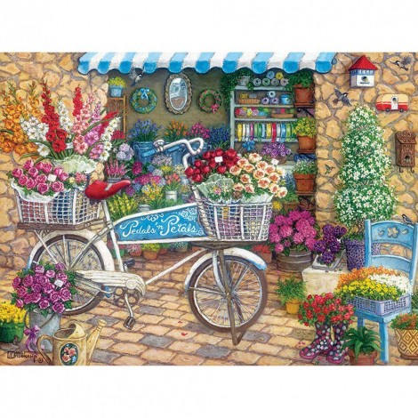 Bike - Full Round Diamond - 30x40cm