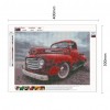 Car - Full Round Diamond - 30x40cm