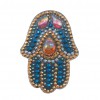 6pcs Cartoon Gloves Hat Shoes DIY Special Shaped Diamond Keychain