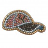 6pcs Cartoon Gloves Hat Shoes DIY Special Shaped Diamond Keychain