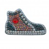 6pcs Cartoon Gloves Hat Shoes DIY Special Shaped Diamond Keychain