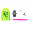 6pcs Cartoon Gloves Hat Shoes DIY Special Shaped Diamond Keychain
