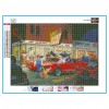 Parking Lot  - Full Round Diamond - 40x30cm