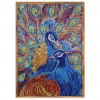 Peafowl - Special Shaped Diamond - 30x40cm