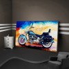 Motorcycle  - Full Round Diamond - 85x45cm