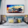 Motorcycle  - Full Round Diamond - 85x45cm