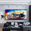 Motorcycle  - Full Round Diamond - 85x45cm