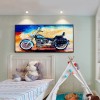 Motorcycle  - Full Round Diamond - 85x45cm