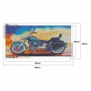 Motorcycle  - Full Round Diamond - 85x45cm
