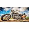 Motorcycle  - Full Round Diamond - 85x45cm