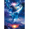 Starry Sky Dolphin - Full Diamond Painting - 40x30cm