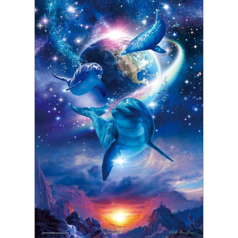 Starry Sky Dolphin -...