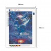 Starry Sky Dolphin - Full Diamond Painting - 40x30cm