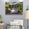 Mountain Trolley - Full Square Diamond - 50x40cm