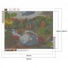 Mountain Trolley - Full Square Diamond - 50x40cm