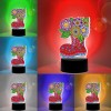 LED Christmas Boots Lamp - Special Shaped Diamond