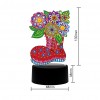 LED Christmas Boots Lamp - Special Shaped Diamond