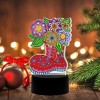 LED Christmas Boots Lamp - Special Shaped Diamond