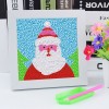 Santa Claus Sticker - Special Shaped Diamond