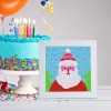 Santa Claus Sticker - Special Shaped Diamond