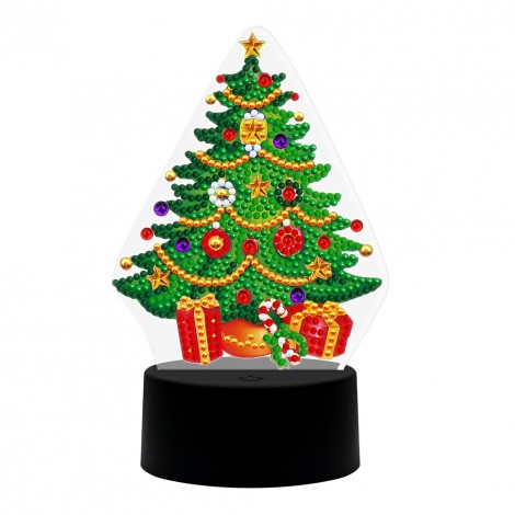 LED Christmas Tree Night Lamp - Special Shaped Diamond