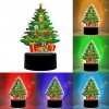 LED Christmas Tree Night Lamp - Special Shaped Diamond