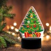 LED Christmas Tree Night Lamp - Special Shaped Diamond