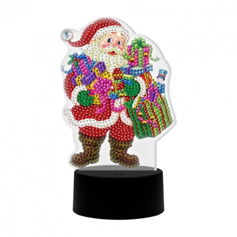 LED Santa Claus Lamp - Special Shaped Diamond