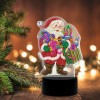 LED Santa Claus Lamp - Special Shaped Diamond