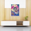 Upside Down Mouse  Handicraft - Full Round Diamond - 30x40cm