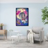 Upside Down Mouse  Handicraft - Full Round Diamond - 30x40cm