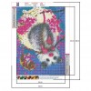 Upside Down Mouse  Handicraft - Full Round Diamond - 30x40cm