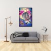 Upside Down Mouse  Handicraft - Full Round Diamond - 30x40cm